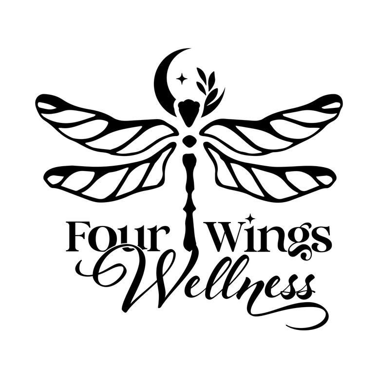 Four Wings Wellness - Primary Logo